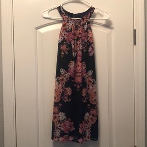 Navy, Blush, Crystal Doll Dress